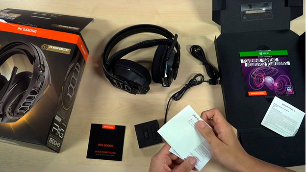 All the necessities for a Dolby Atmos headset from the box