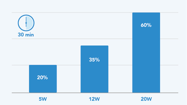 Charge battery after 30 minutes