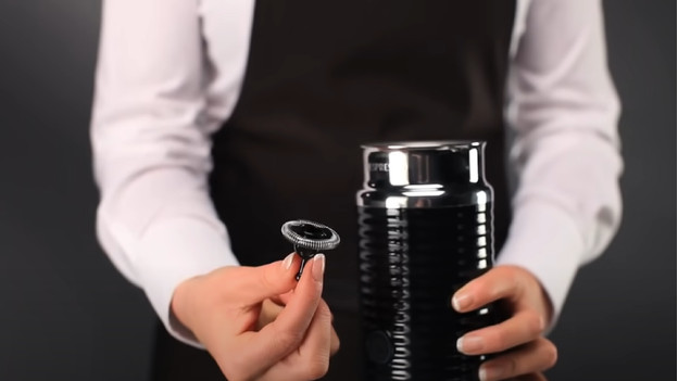 Cleaning A Nespresso Aeroccino Milk Frother - Helpful Colin