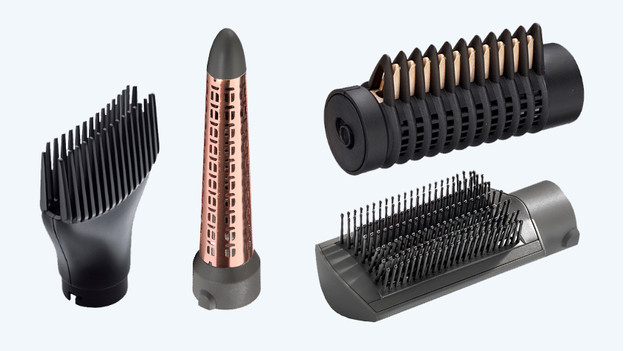 Curling brush attachments