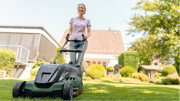Bosch 36-Volt-Rasenmäher