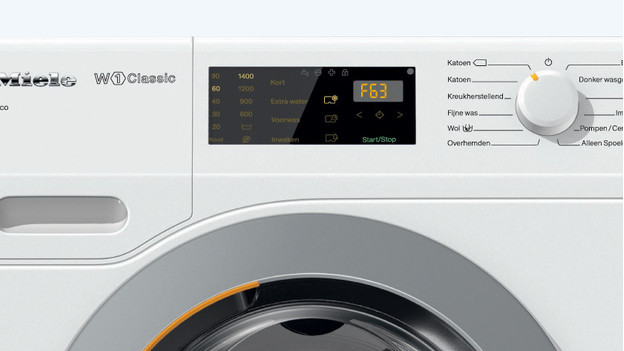 Miele washing machine error F63