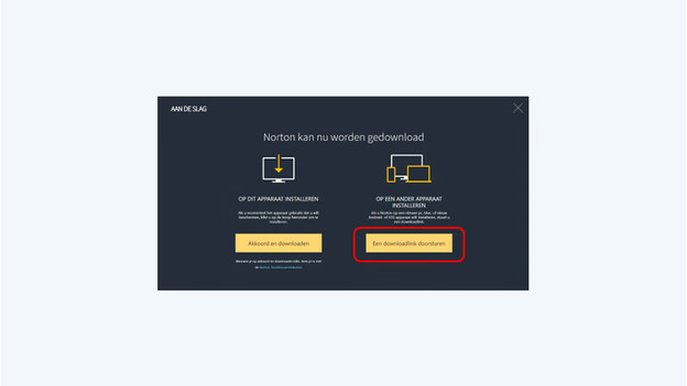 Laptop, tablet, and smartphone with Norton installed