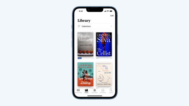 Bibliothek auf dem iPhone