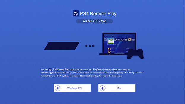 Download the Remote Play client