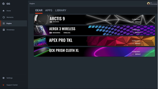 Passe deine Arctis-Headset-Einstellungen mit der SteelSeries Engine an