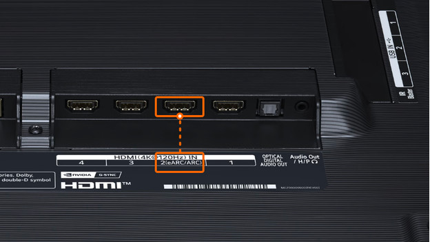 Support HDMI cable