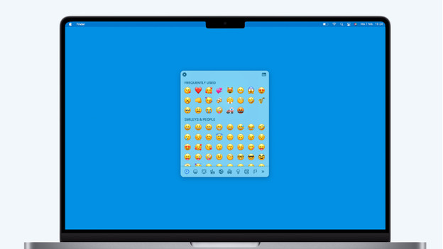 Apple MacBook emoji