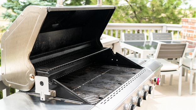 Place back the burner tubes into the barbecue