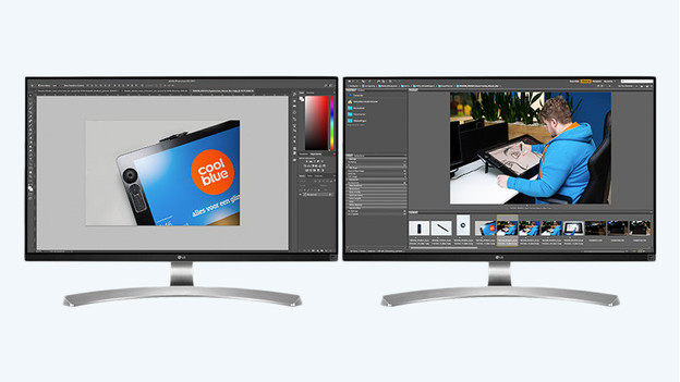 With thin bezels, you can easily create a 2-screen setup