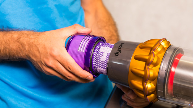 How do you clean the filter of your vacuum?