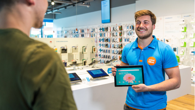 Tablets im Store testen