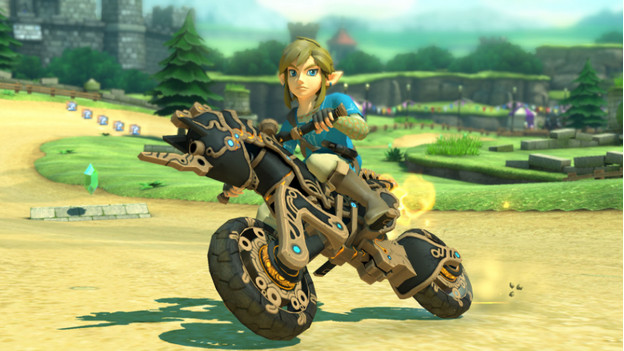 Link Mario Kart