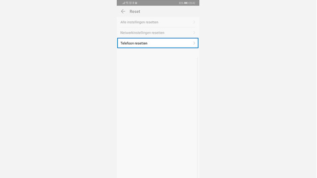 How do I reset my Huawei smartphone? | Coolblue - Free delivery & returns