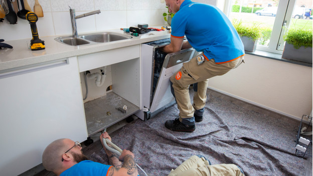 Repairing a dishwasher