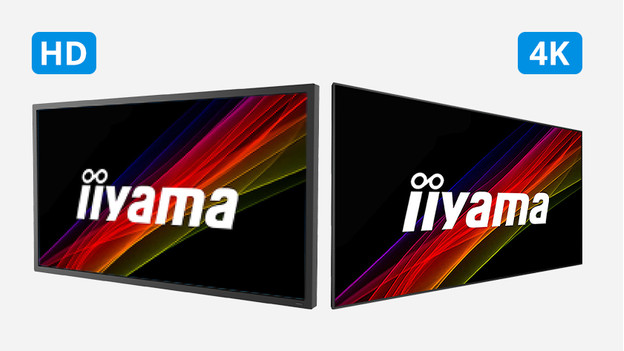 Großformatanzeige 4K oder HD