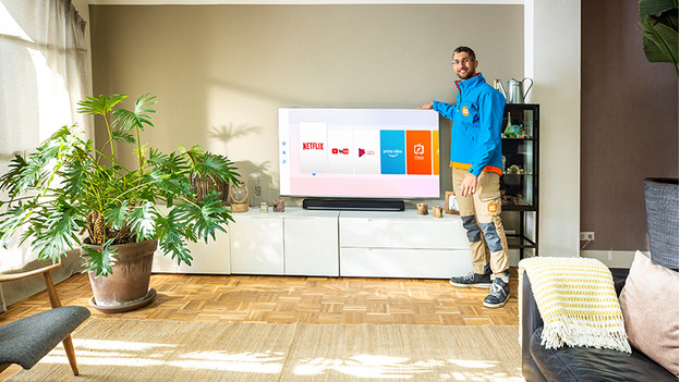 Installed television