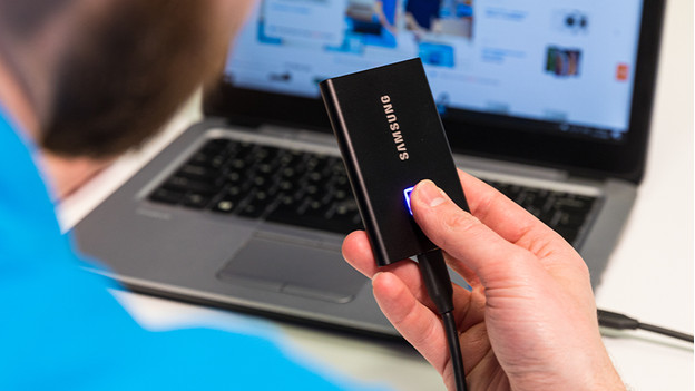Expertenbewertung der Samsung T7 Touch Portable SSD