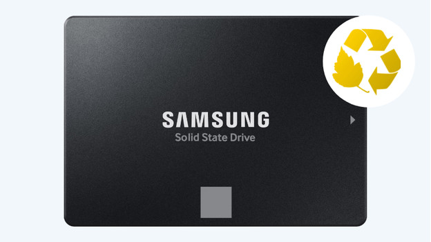 A half-slim durable Samsung EVO SSD