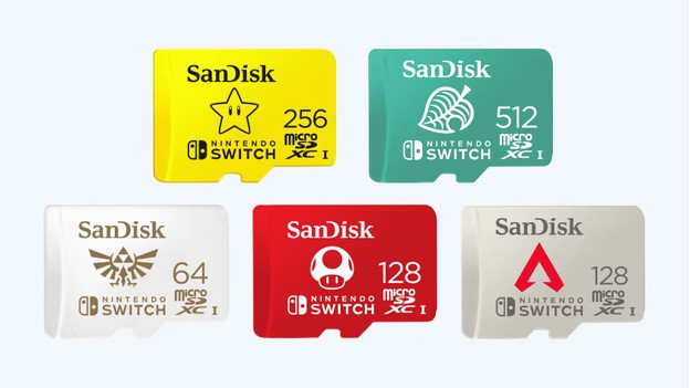 Nintendo Switch microSD cards