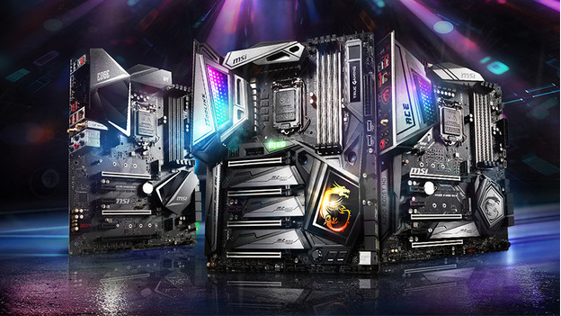 MSI Motherboards mit RGB-LED-Beleuchtung