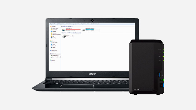 Computer und Laptop