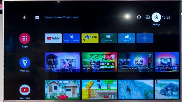 Philips Android smart TV apps