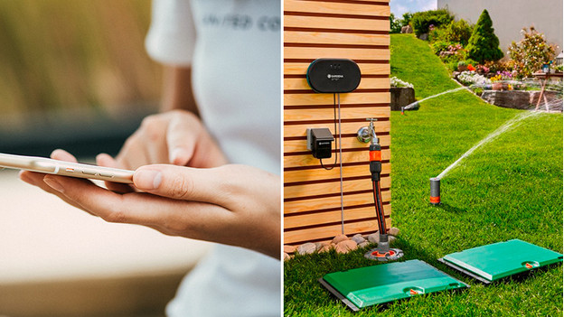 Water your garden with smart system