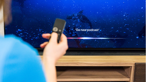 Arbeiten mit Siri auf Apple TV