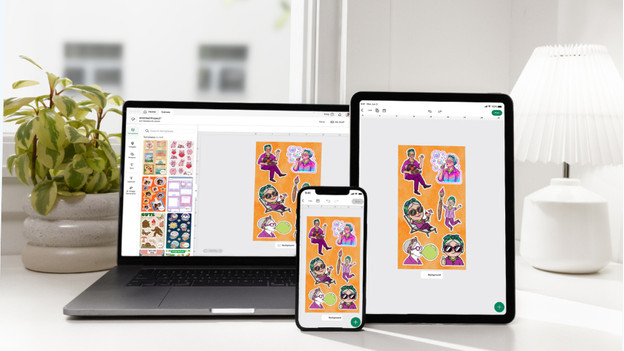 Cricut Design Space auf Mobilgeräten