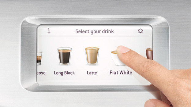 Touchscreen-Bedienung
