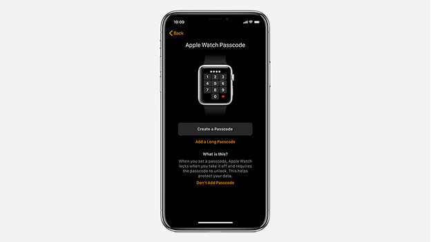 Apple Watch Zugangscode