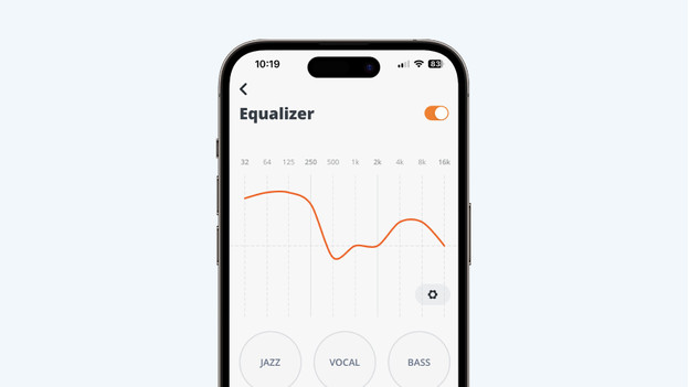 Einen voreingestellten Equalizer wählen
