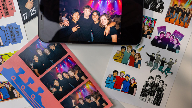 Fotos und Aufkleber