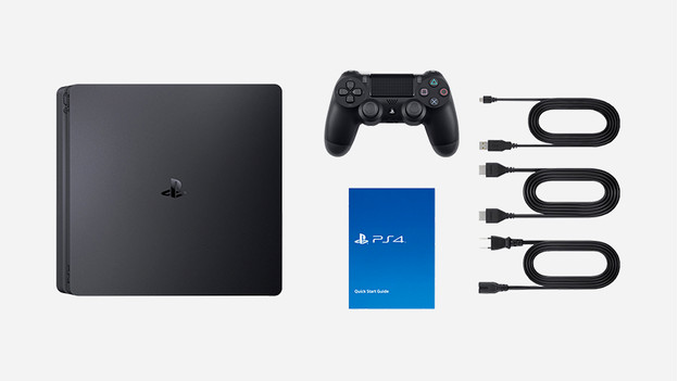 Ps4 slim what's on sale in the box