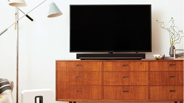 Soundbar unter Fernseher