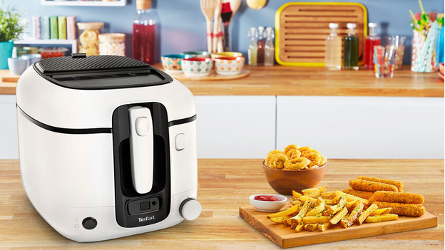 deep fryer indoors