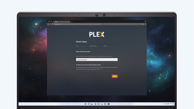 Plex-Zugriff einrichten