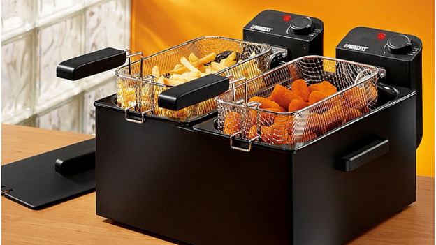 Fritteuse mit 2 Körben