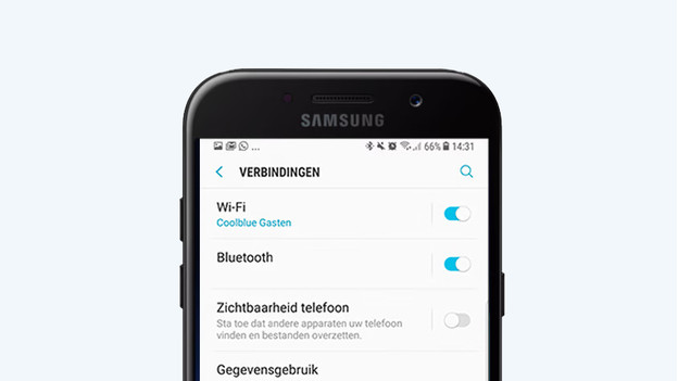 Bluetooth-Menü Android