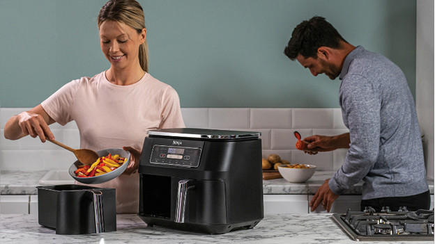 Ninja AF400EU Air fryer, Double, Black (AF400EU)