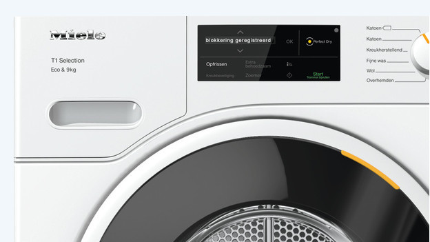 Miele dryer notification