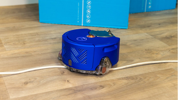 Robot vacuum stuck under cupboard