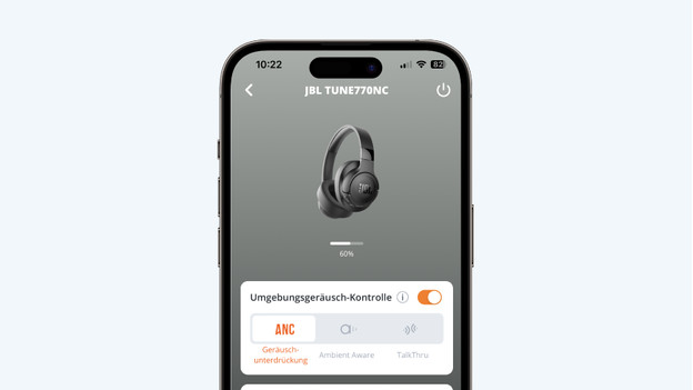 Equalizer in der App