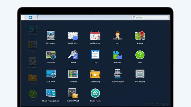Einstellungen der Synology Überwachungskamera über Surveillance Station