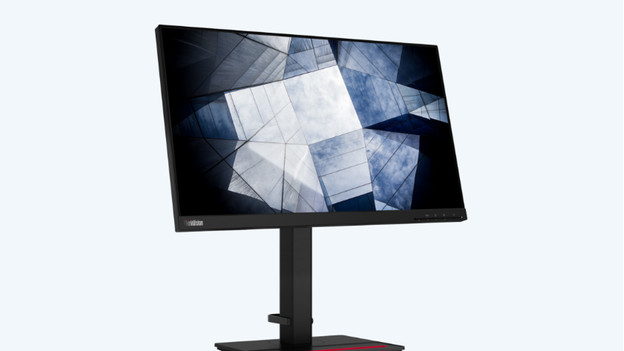 Ein ThinkVision-Monitor von Lenovo für den geschäftlichen Gebrauch