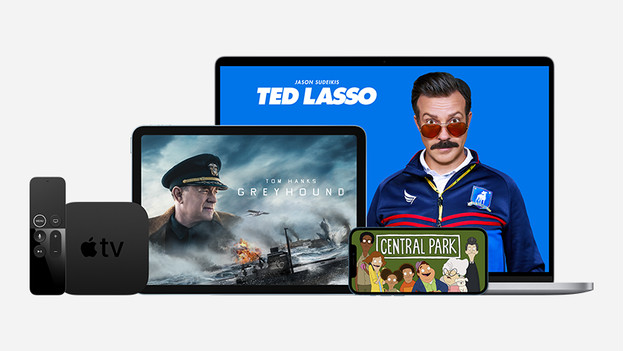 Apple TV+ auf verschiedenen Geräten