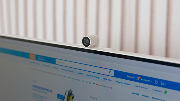 The webcam of a smart monitor is an extra good option