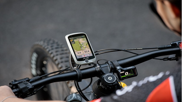 Charge bike navigation system with power bank