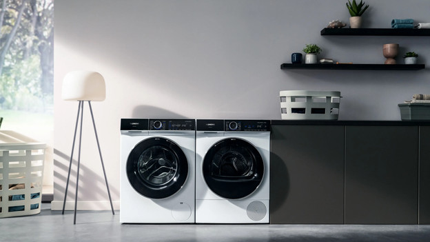 Washing machine and dryer set